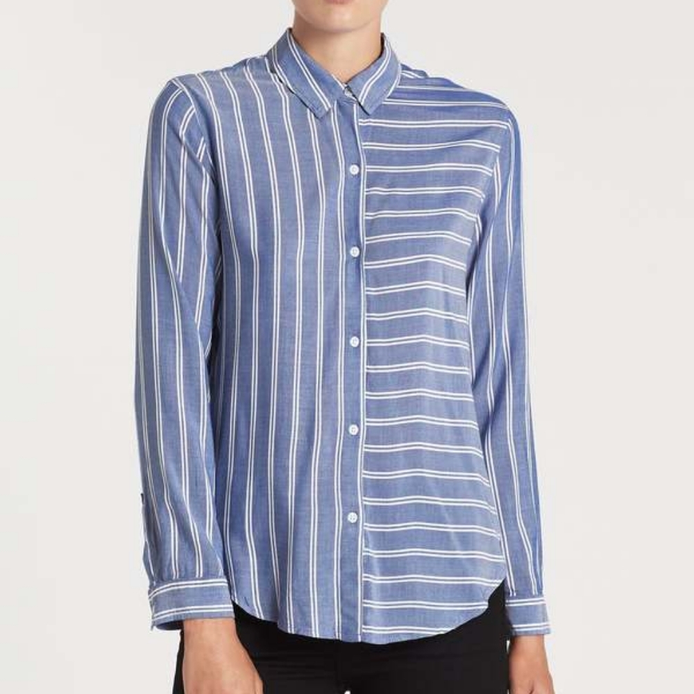 EUC Rails Bonnie Romana Woven Button Shirt/Blouse